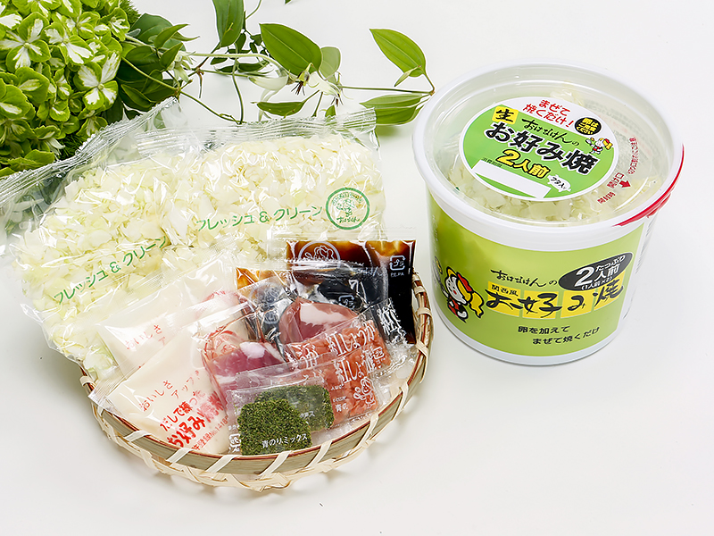 贈答Aセット】お好み焼きデラックス 6個セット｜関西風お好み焼 おはなはん