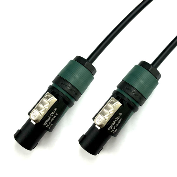 4芯スピコンスピーカーケーブル25mクラシックプロ中古 2本 4芯