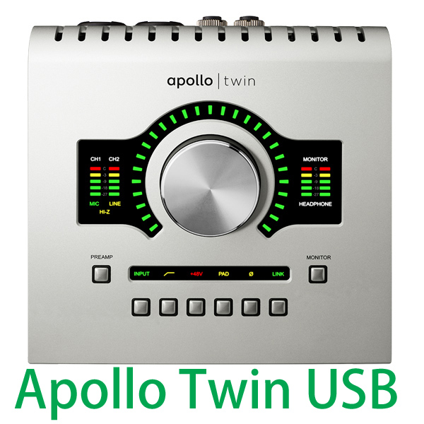 UNIVERSAL AUDIOのオーディオインターフェース Apollo Twin USB