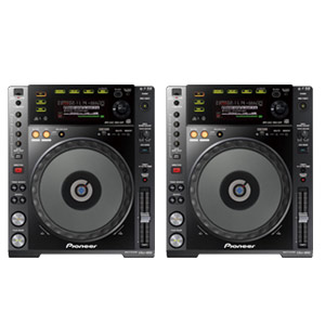 中古品】Pioneer/CDJ/CDJ-850-K 2台セット☆専用ダストカバー(中古品