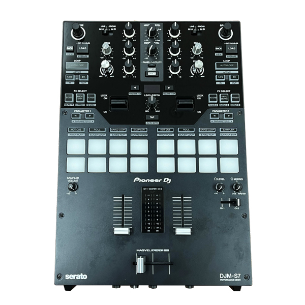 中古美品】Pioneer DJ - DJM-S7（DECKSAVER付き）