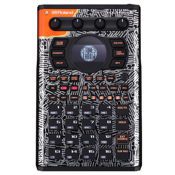 Serato DJに対応！SP-404MK2のかっちょいいデザインStones Throw