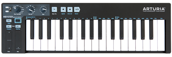 ARTURIAのMIDI鍵盤「KEYSTEP」のご紹介です。