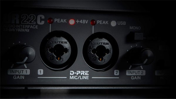 Steinbergの高品質なオーディオインターフェイスUR24C！初心者の方にも
