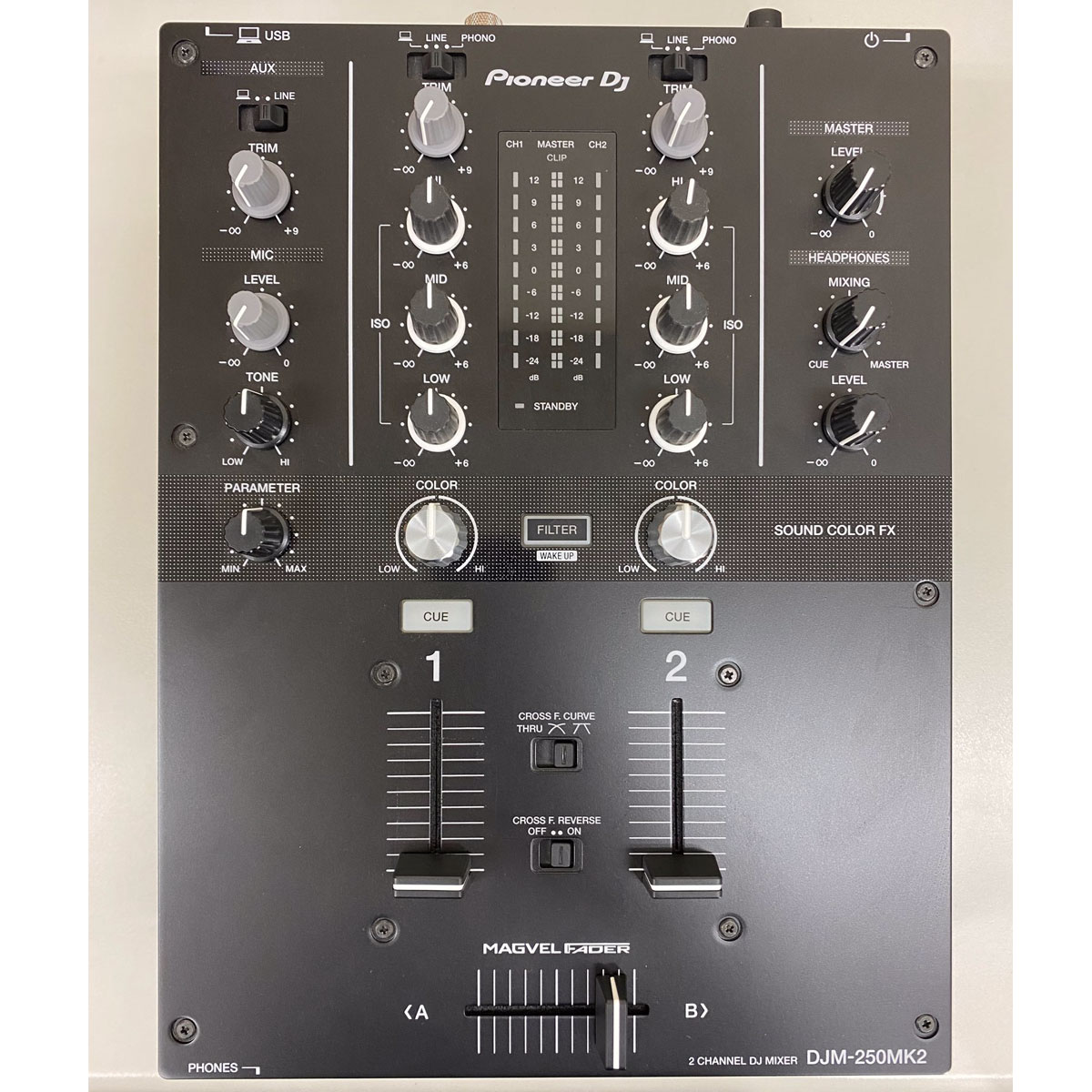 中古美品】Pioneer DJ/DJミキサー/DJM-250MK2 -DJ機材アナログレコード