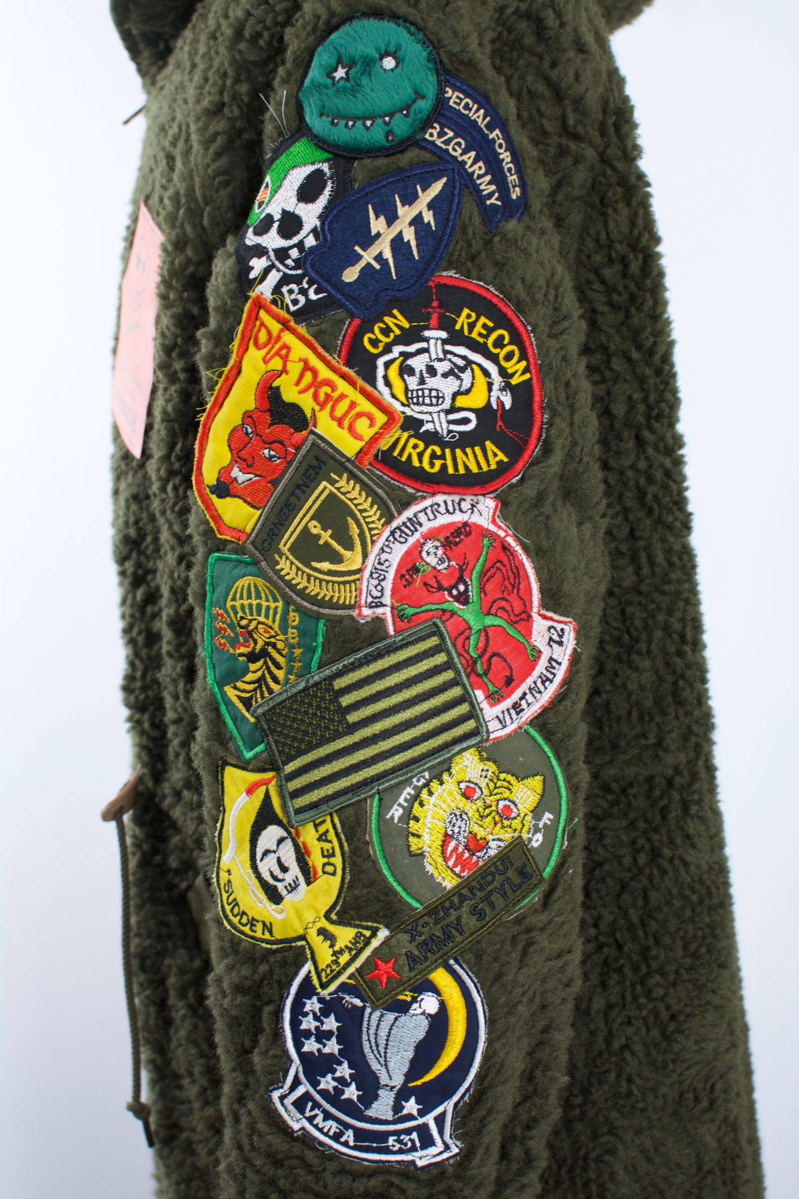 米軍 ベトナム戦争 CCNビンテージワッペン ☆ U S ARMY コンバット