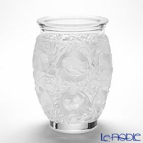 LALIQUE クリスタルガラス 花瓶 フラワーベース LALIQUE ラリック 花瓶