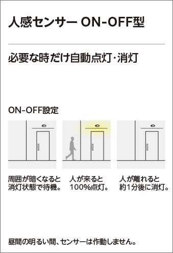 オーデリック OD261738R LEDダウンライト 人感センサー付き ODELIC