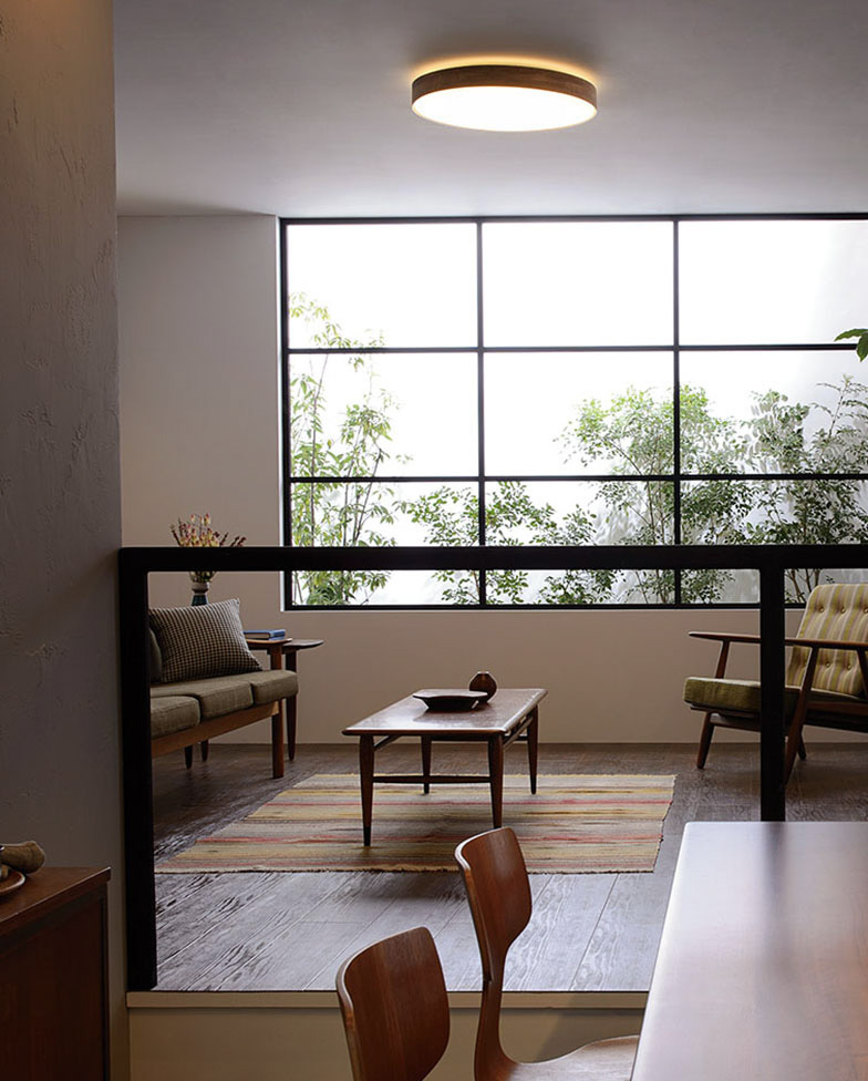 ODELIC シーリングライト ウッドフレーム ODELIC シーリングライト