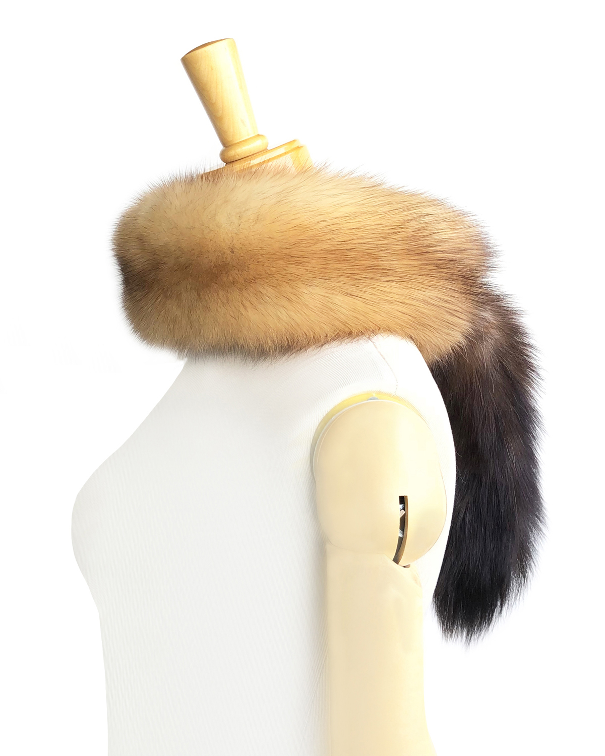 ゴールデンロシアンセーブルリバーシブルテール付マフラーT5 | モーダ