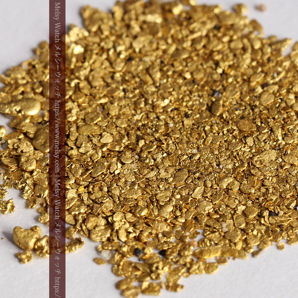 3.52gの小さな砂金・薄片金 ビクトリア州 オーストラリア産（販売済み