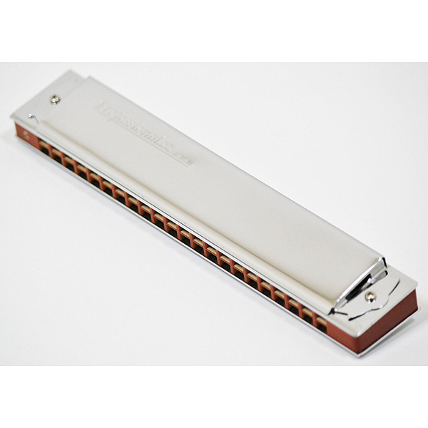 No.1722 1722-G トンボ プロフェッショナル 22穴複音ハーモニカ TOMBO
