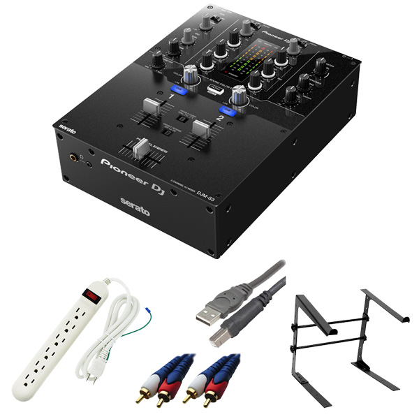 Pioneer DJ(パイオニア) ／ DJM-S3 - SERATO DJ専用2CHミキサー-【次回