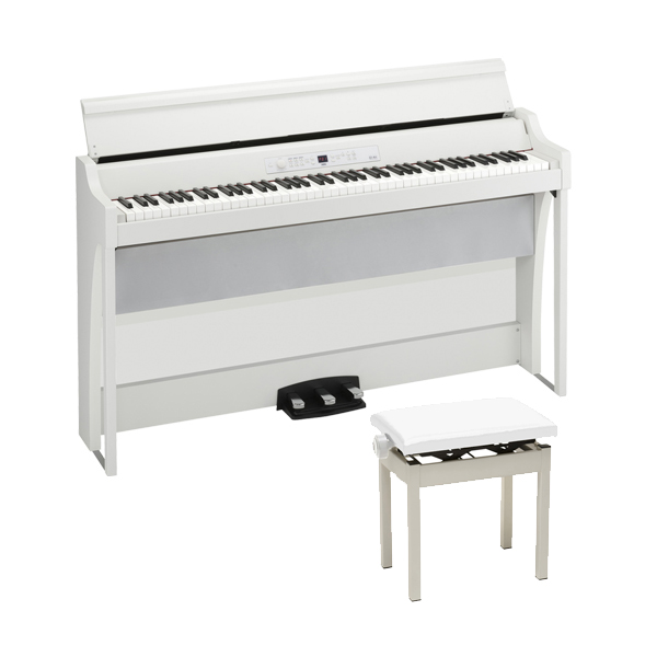 KORG G1 Air ホワイト デジタルピアノ 椅子2つ付き [引き取り限定