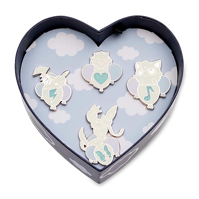 ポケモンピンバッジ ボックスセット(4個入り) ピカチュウ プリン