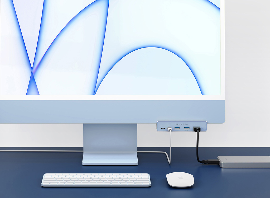 Hyper（ハイパー） HyperDrive 5in1 USB-C Hub クランプ式 M4 / M3
