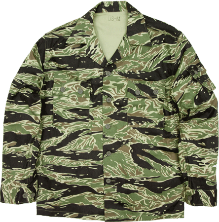 TIGER STRIPE JACKET ミリタリーショップ 革ジャン 中田商店