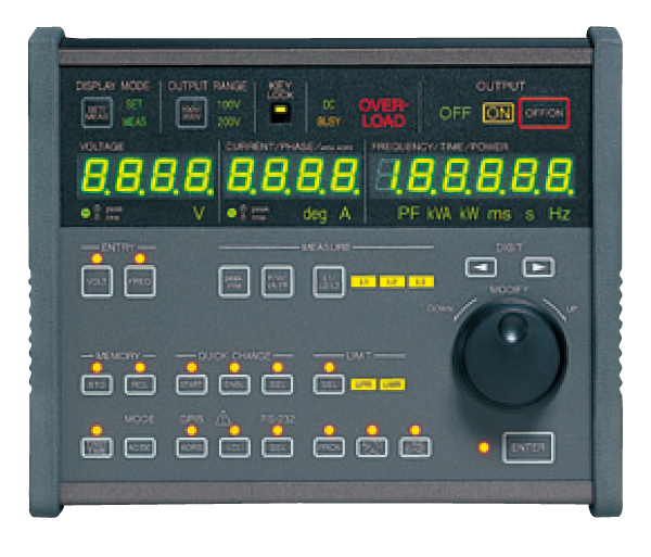 プログラマブル交流電源 ESシリーズ - 電源機器 - 交流電源