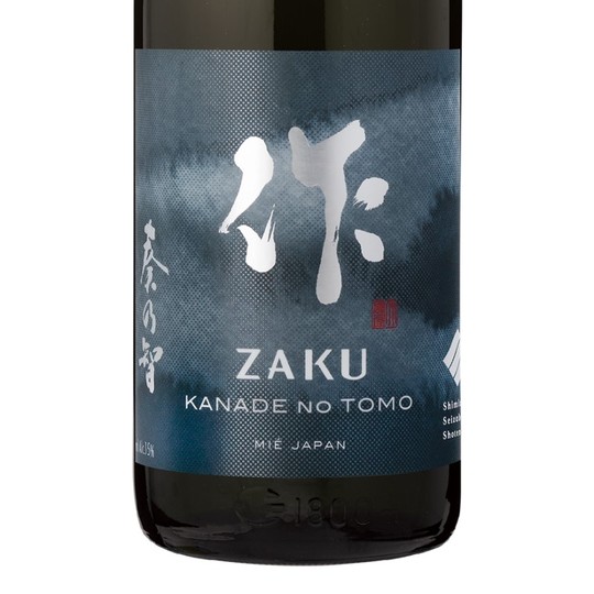 日本酒 作 ZAKU ざく 奏乃智 かなでのとも 純米吟醸 1.8L 三重 清水