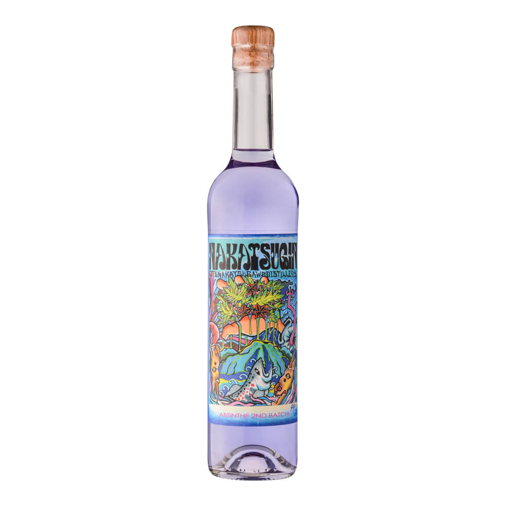 NAKATSU GIN ABSINTHE 60% 500ml ナカツジン アブサン 60% 500ml