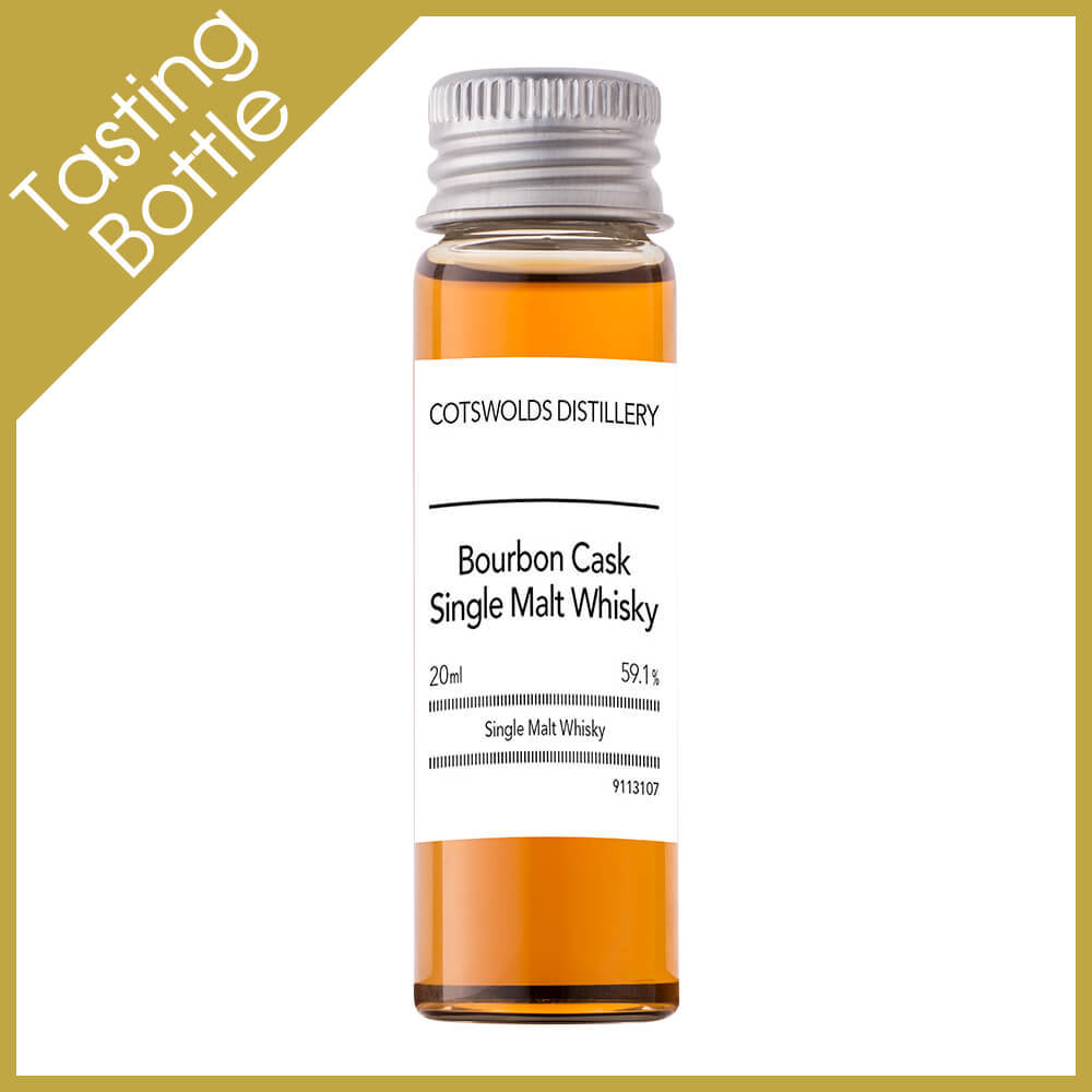 コッツウォルズ バーボンカスク シングルモルトウイスキー 59.1% 20ml