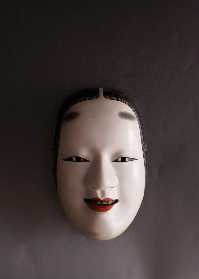 小面 能面 お面 能狂言 木彫