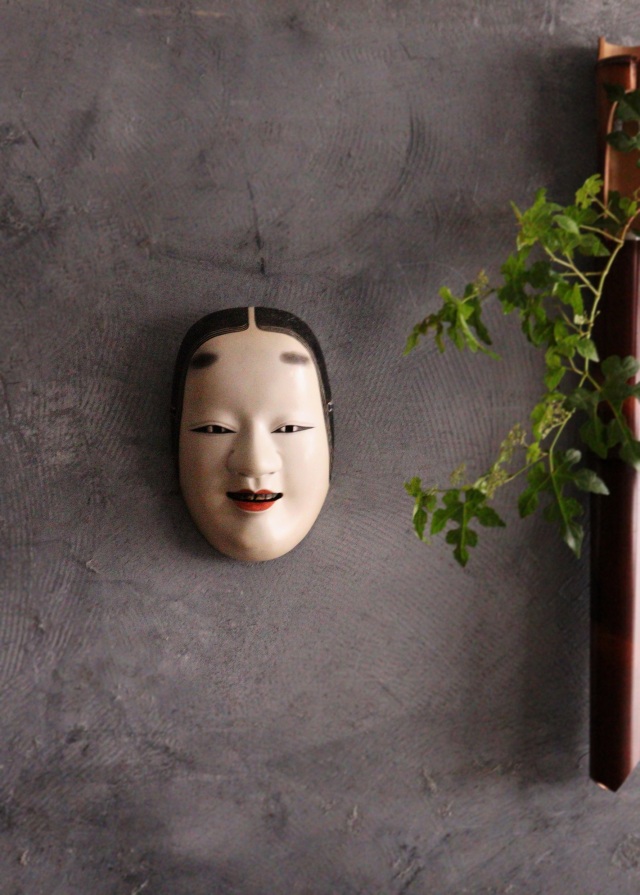 小面 能面 お面 能狂言 木彫