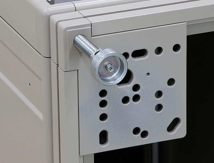 キャビネットラック FDC シリーズ FDC-1501-650W｜19インチラック