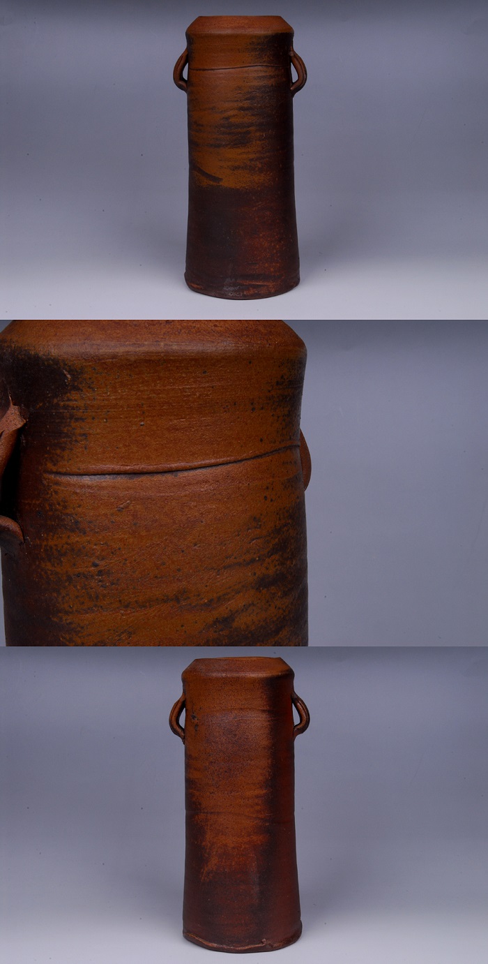 高原邦彦作 備前花入 共箱 EYURIKA｜暮らしを彩る骨董品・絵画の専門店