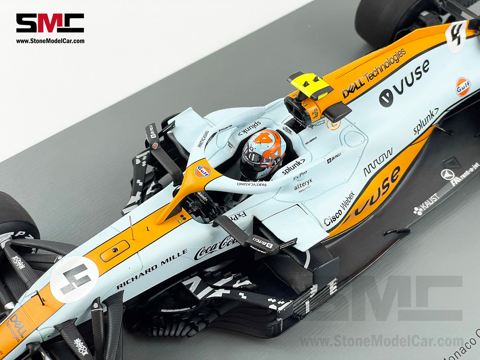Spark McLaren 2021 Monaco GP LEDケース付き Spark McLaren 2021