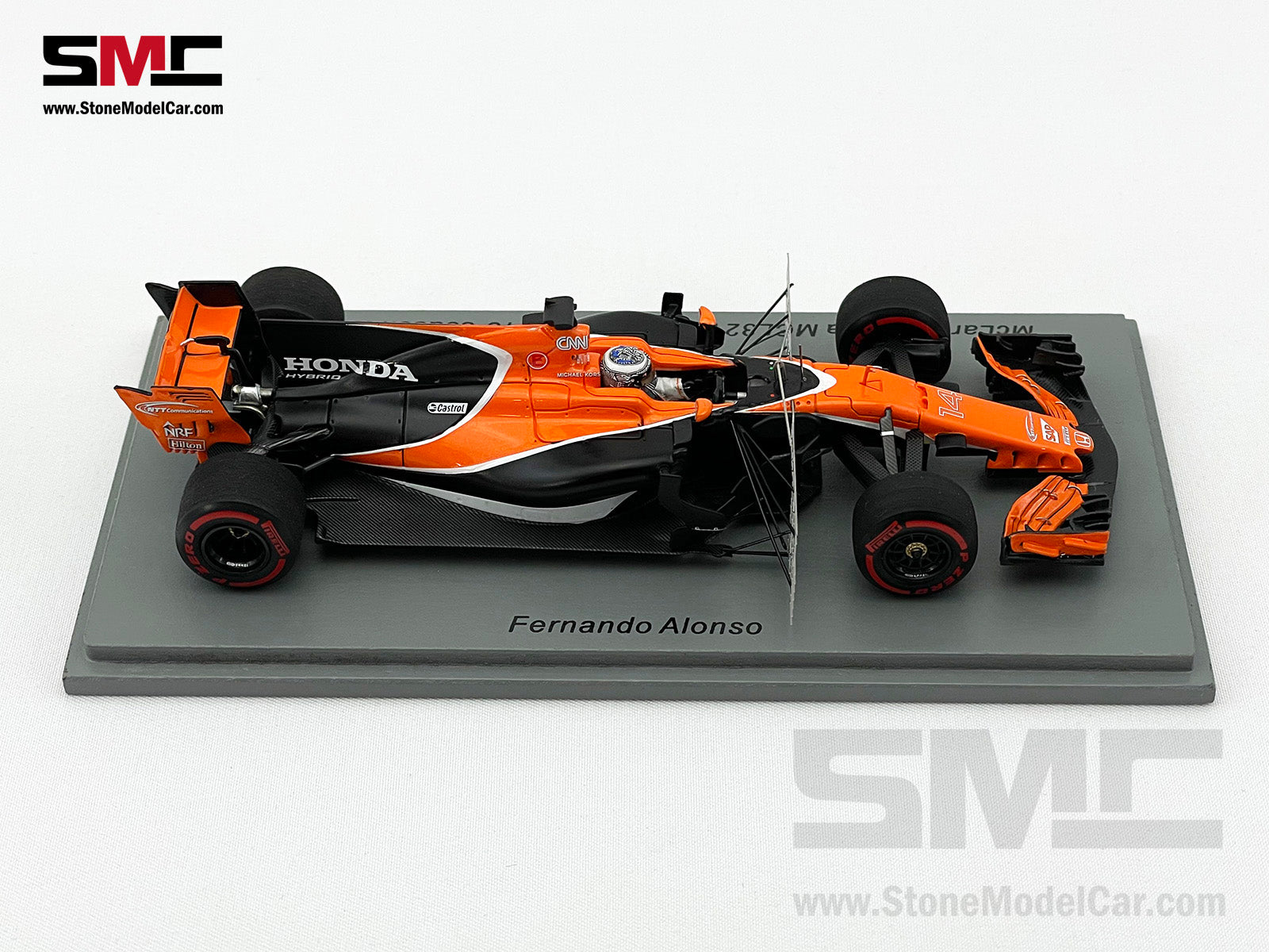 McLaren F1 MCL32 #14 Fernando Alonso Barcelona Aero Test 2017 1:43