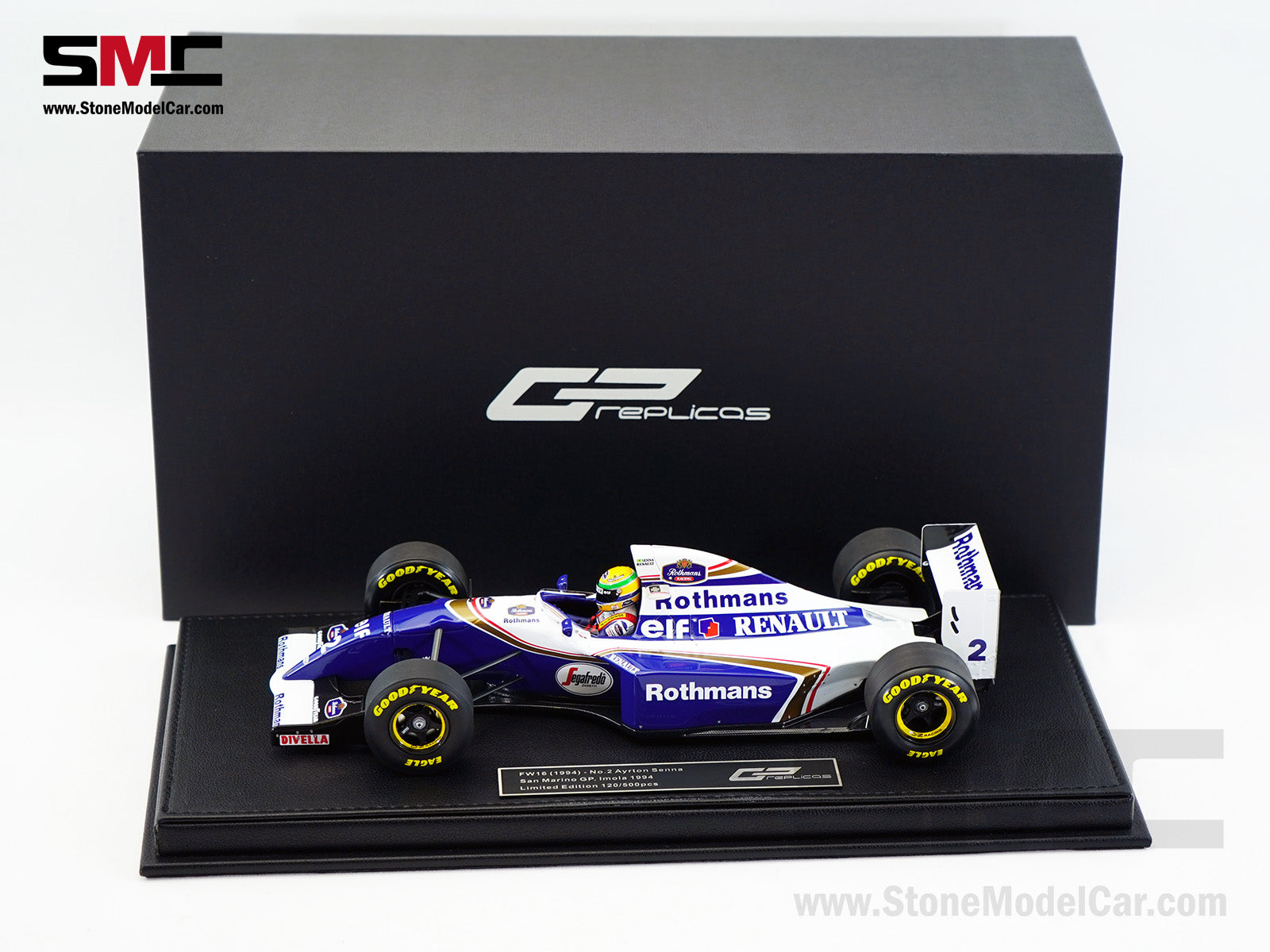 Williams Renault F1 FW16 #2 Ayrton Senna San Marino GP 1994 1:18