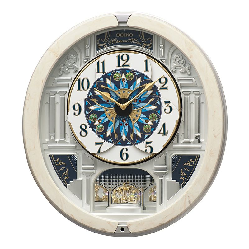 SEIKO セイコー 電波 からくり 掛け時計 RE577B – 正美堂時計店