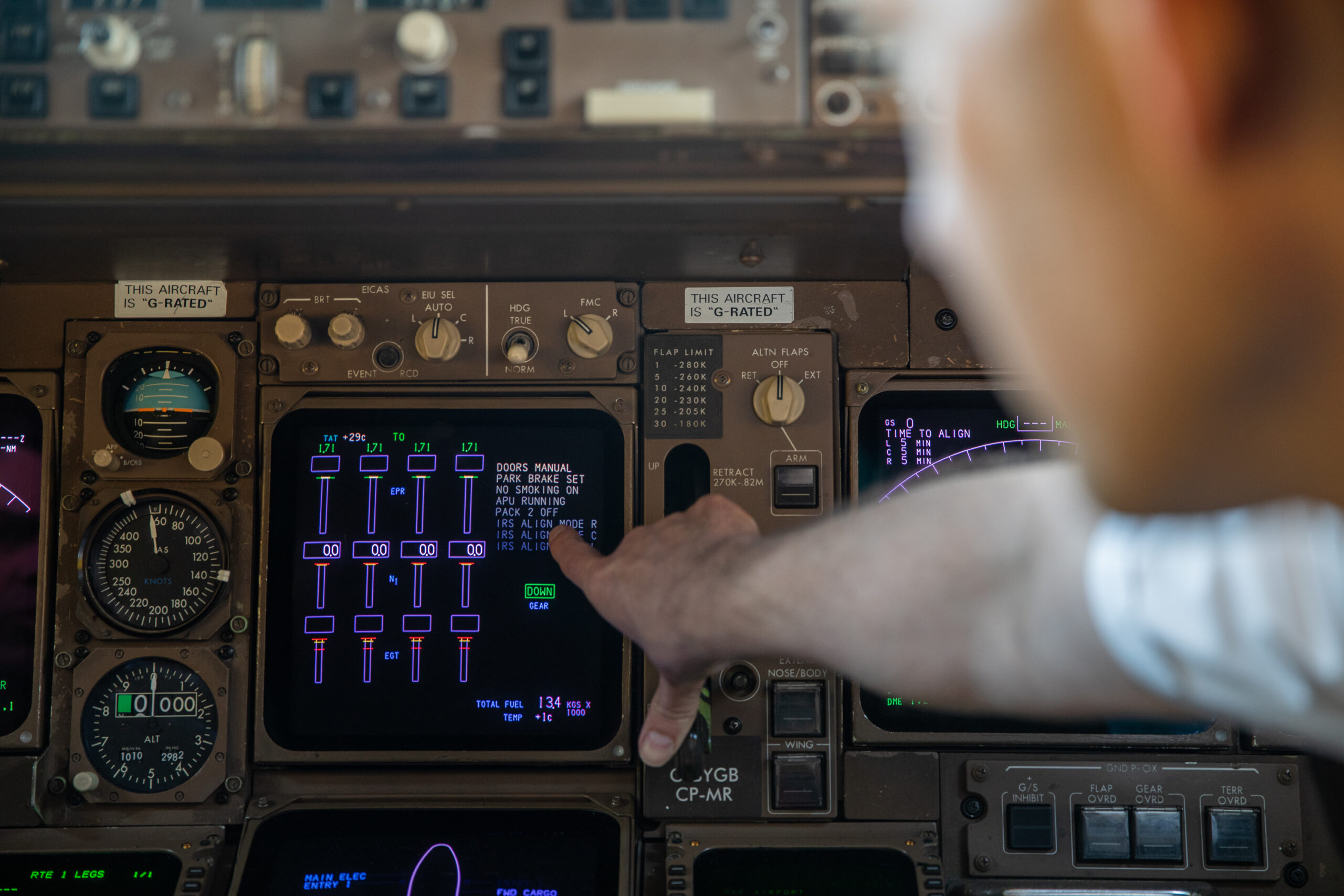 Explore the gauges, levers, and history of a 747′s iconic cockpit