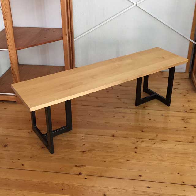 ベンチ用スチール脚コンビ ペイント工房