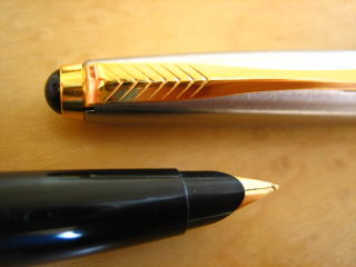 PARKER 万年筆 45 1/10 12K G.F. パーカー45 万年筆