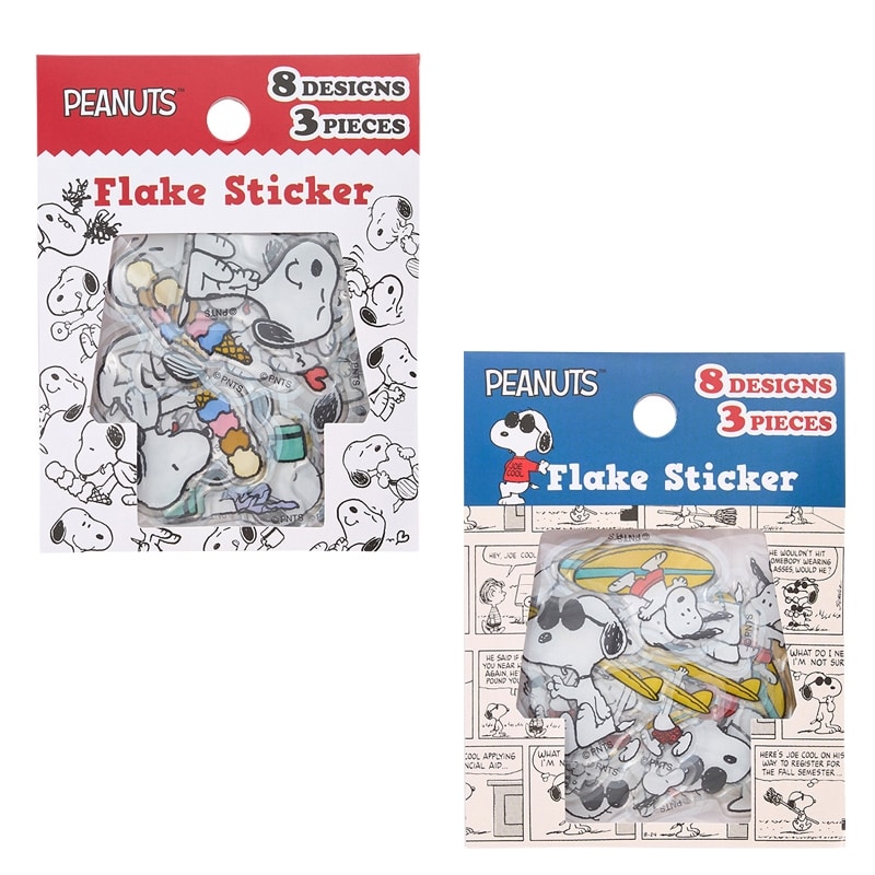 スヌーピー POLA FOODS ステッカー スヌーピー POLA FOODS ステッカー