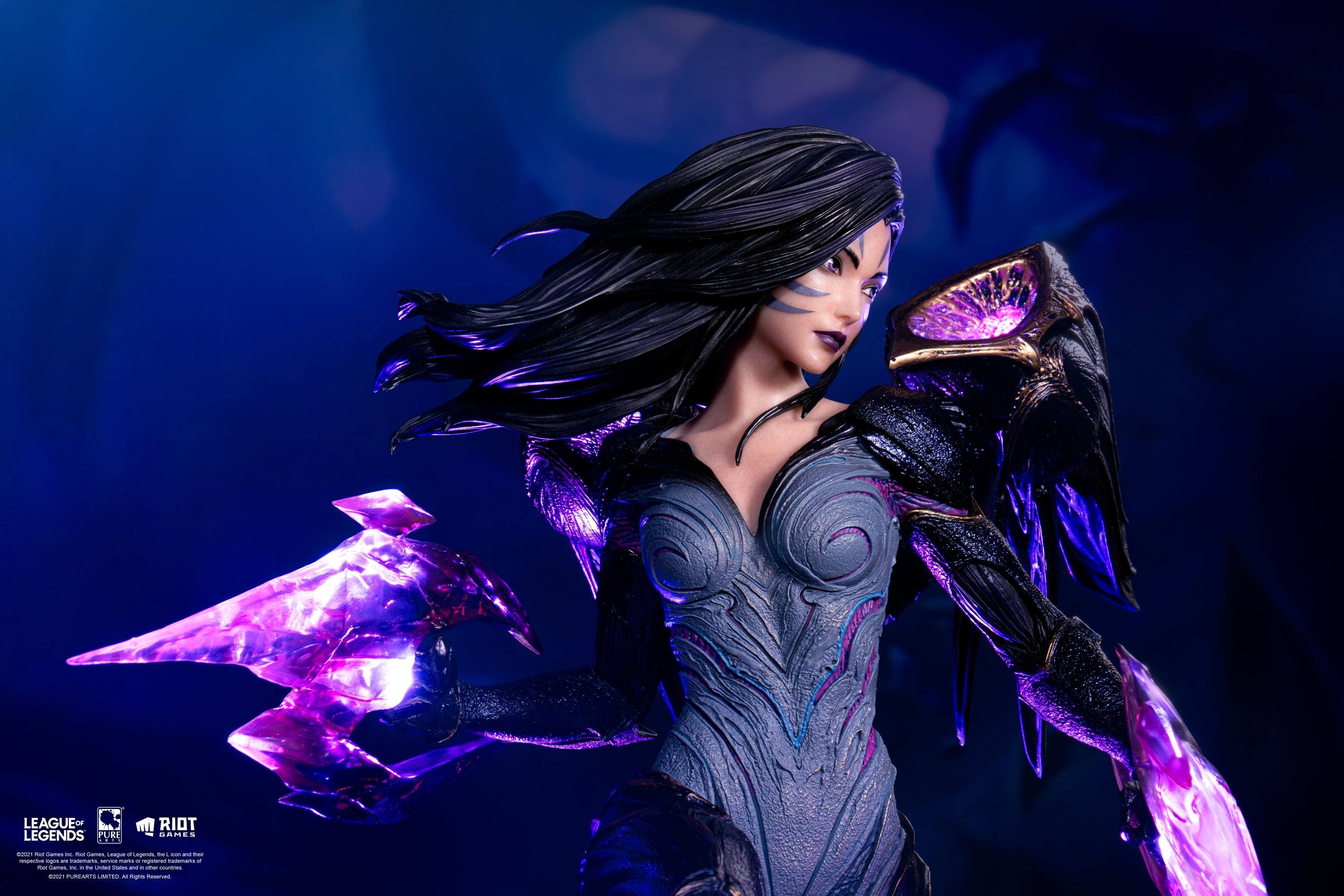 League of Legends Kai'Sa 1/4 Scale Statue by PureArts and Riot Games!