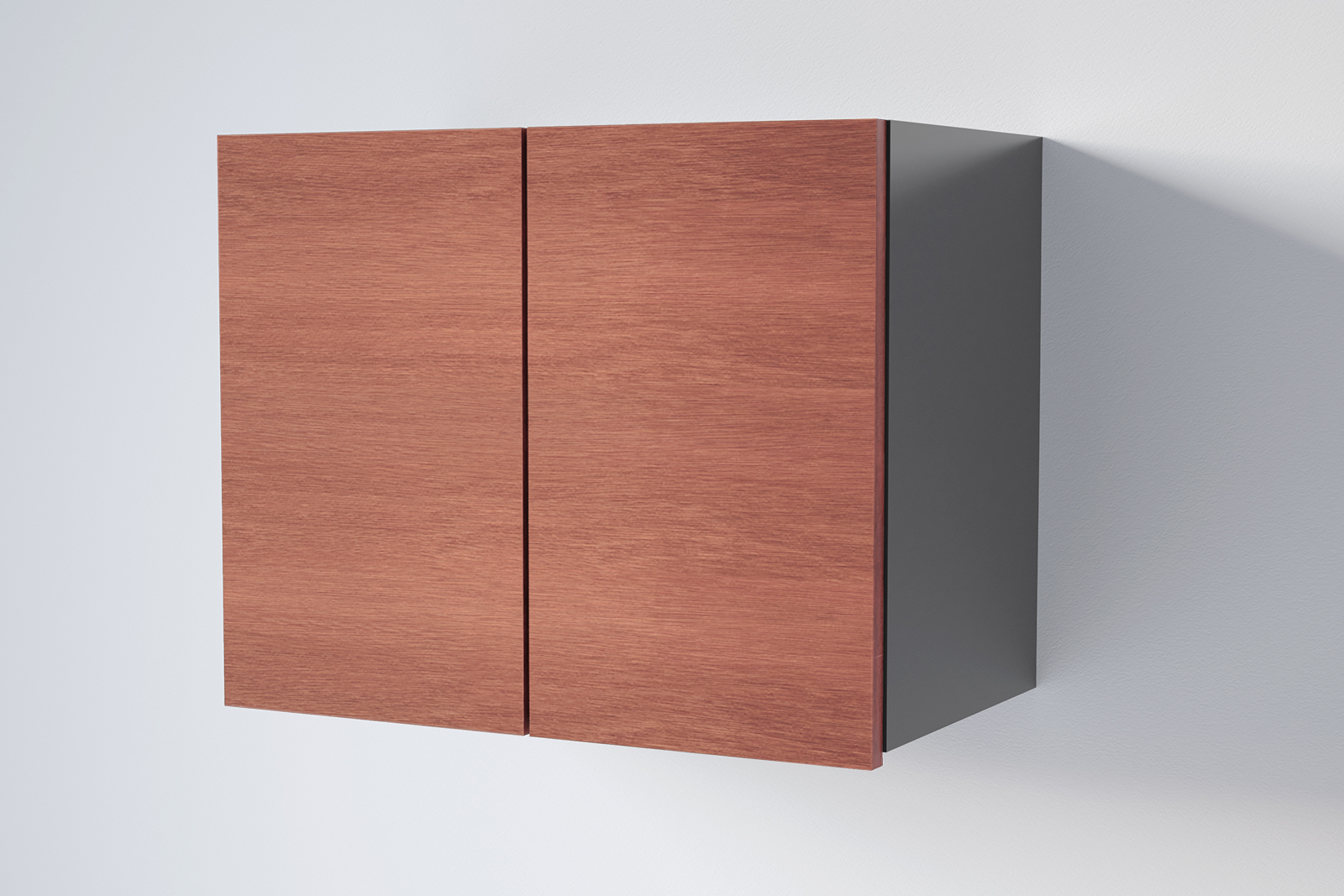 オーダー吊り戸棚 開き扉 ラワン W460～909 | KB-KC024-14a-G183