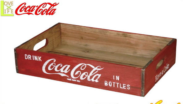 Coca-Cola コカ コーラ ヴィンテージ 木箱 / アメリカ WOOD BOX 店舗