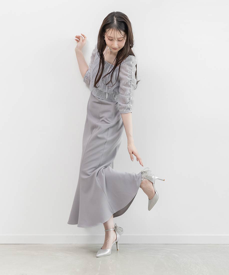 CandyBuppie RetoroApronワンピース ホワイト Mサイズ RetoroApron