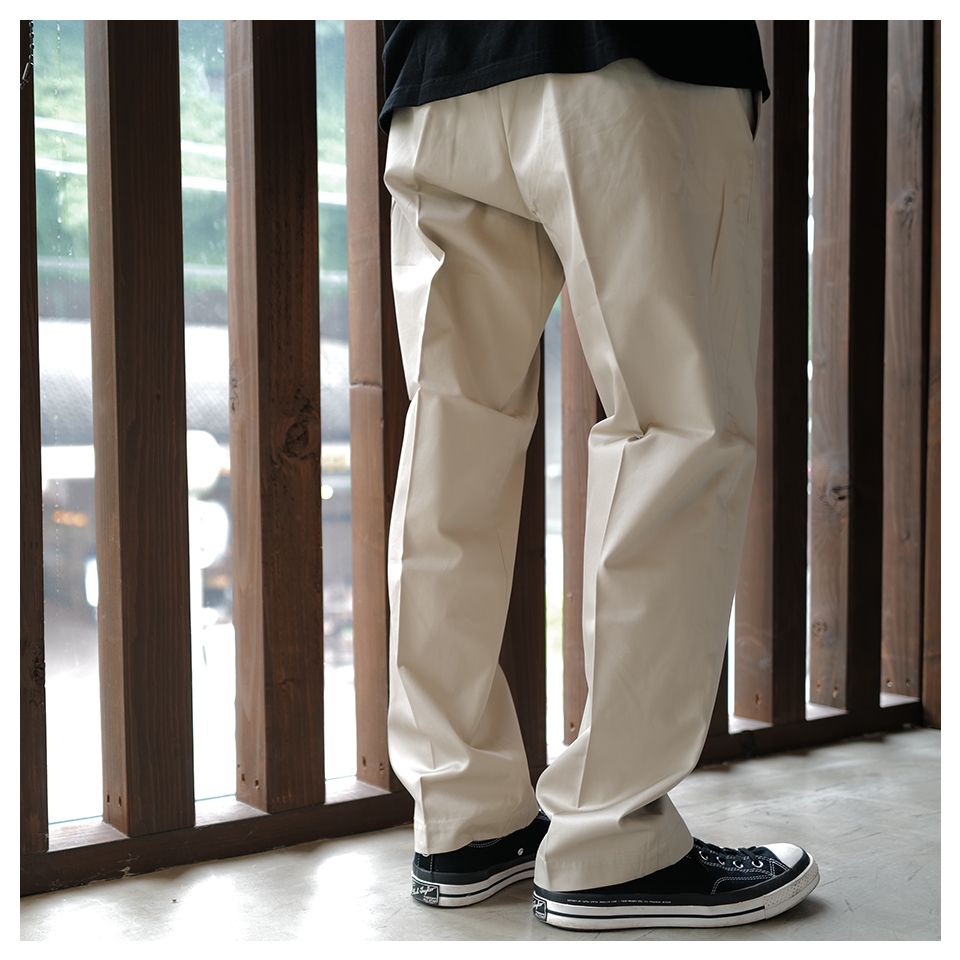 SEQUEL - SQ-25SS-PT-11 CHINO PANTS (TYPE-F) BEIGE | River