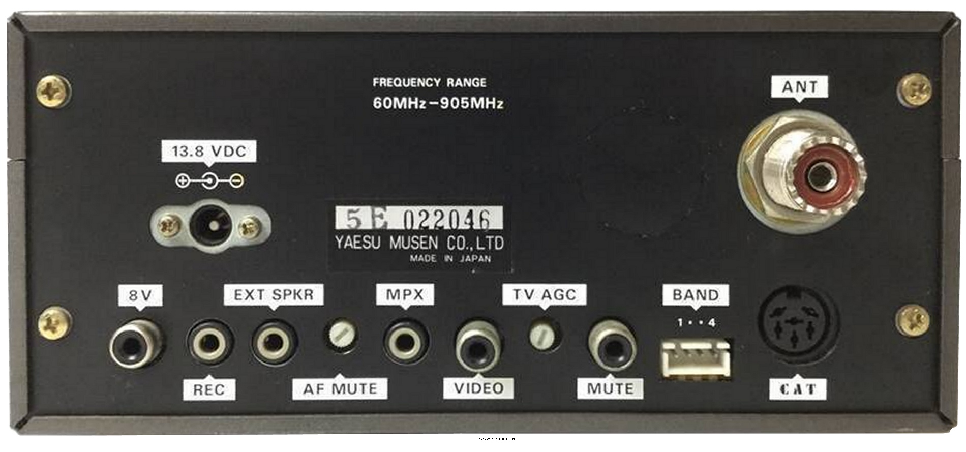 動作確認済み YAESU FRG-965通信型 広帯域受信機＆FC-965 動作確認済み
