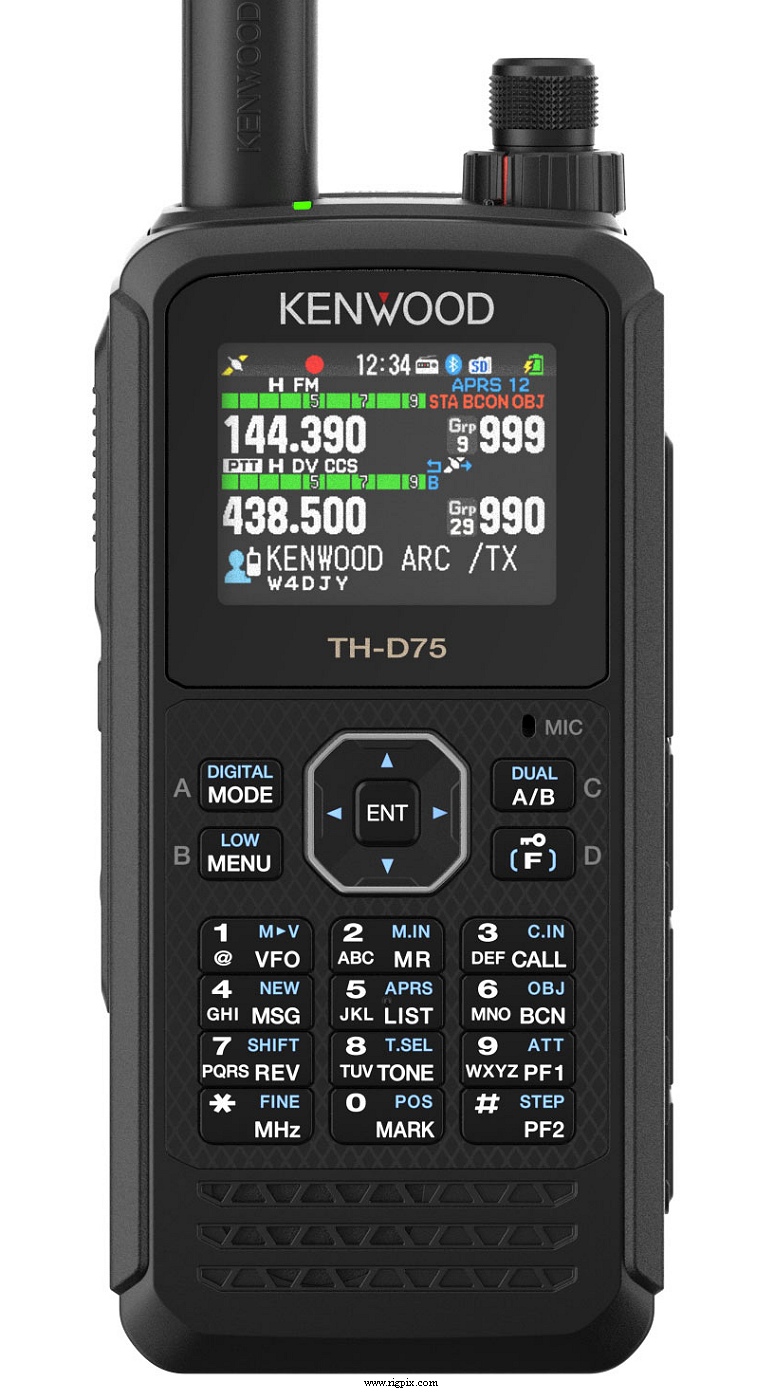 KENWOOD TH-D75 Bluetooth 無線機 KENWOOD TH-D75 Bluetooth無線機