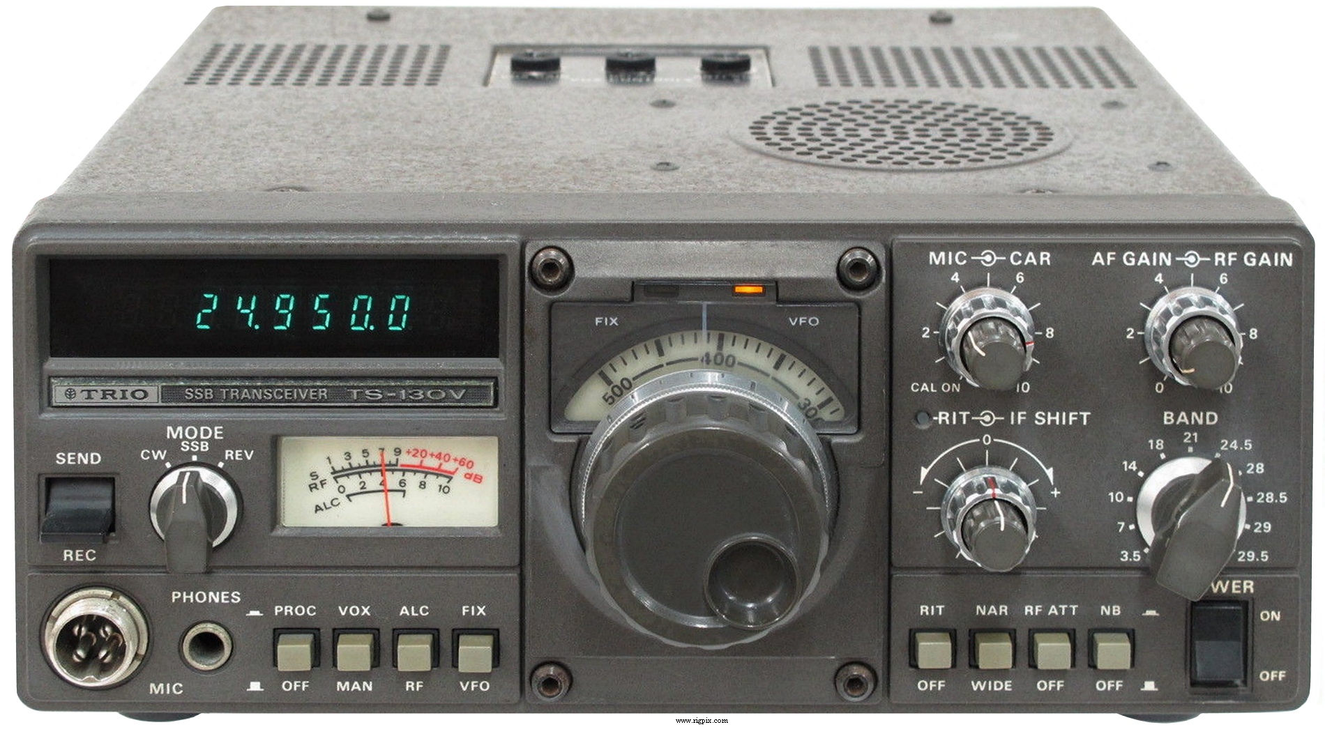 TRIO TS-130V 10w機 RigPix Database - Kenwood/Trio - TS-130V