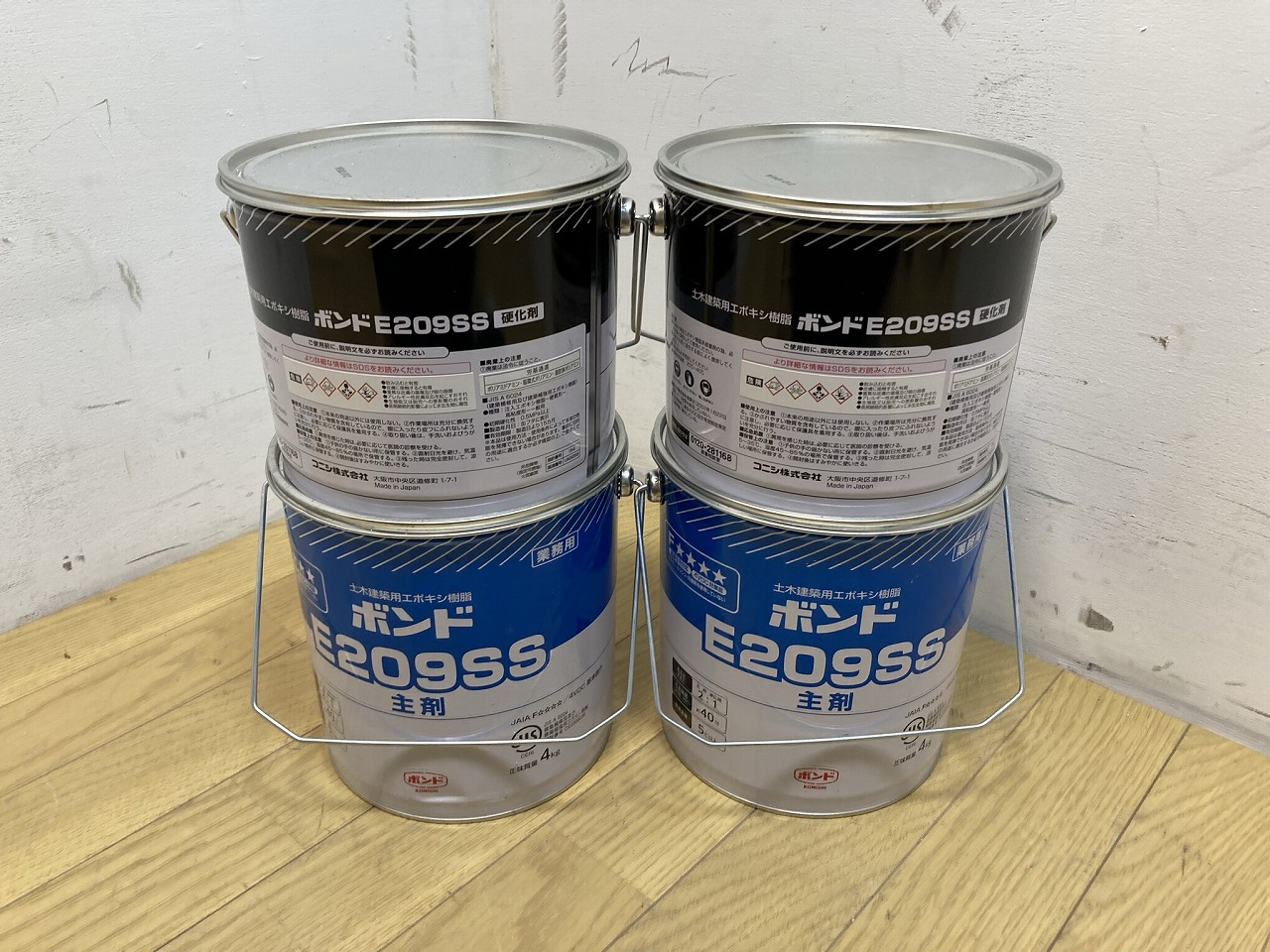 KONISHI コニシ ボンド 土木建築用エポキシ樹脂 4kg缶 E209SS 主剤