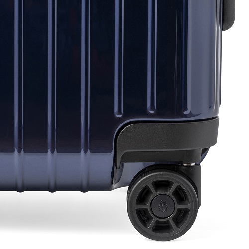 1-3泊] リモワ エッセンシャルライト 37L ブルー 4輪 RIMOWA Essential