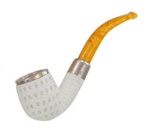 メシャムパイプ・シルバーバンド・トップベント