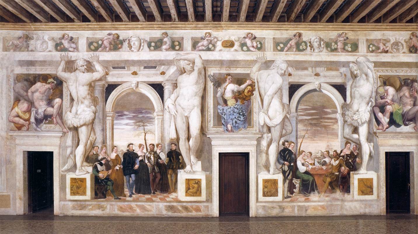 Frescoes in the Villa Caldogno (1565-70)