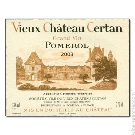 2003 Vieux Chateau Certan, Pomerol, France | prices, reviews